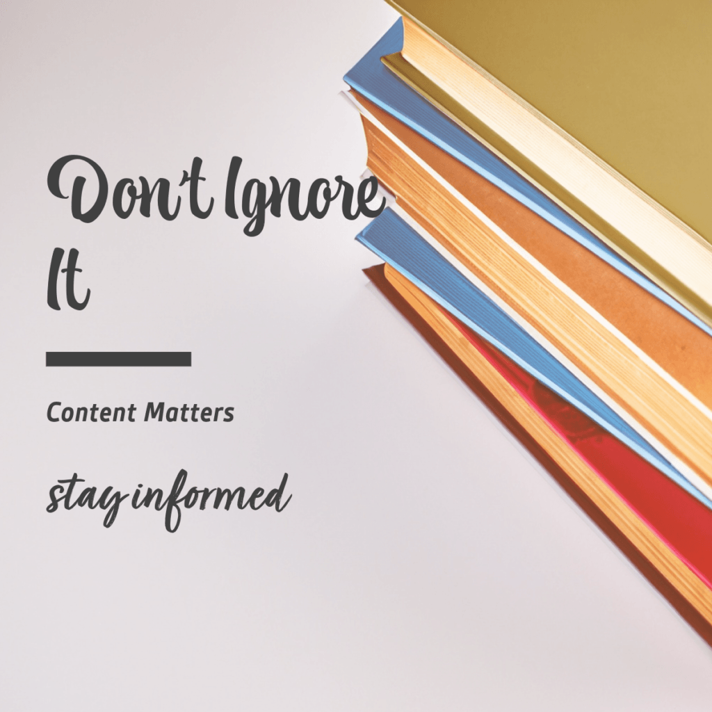 Mistake 3 Ignoring the Importance of Content